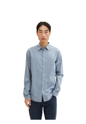 TOM TAILOR 2364, Világoskék Hosszú Ujjú Ing 