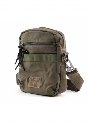 TOM TAILOR DENIM Bendik Shoulder 939, Zöld Táska