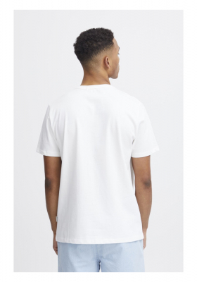 BLEND 7297, Fehér Rövid Ujjú Póló Sailor Fish