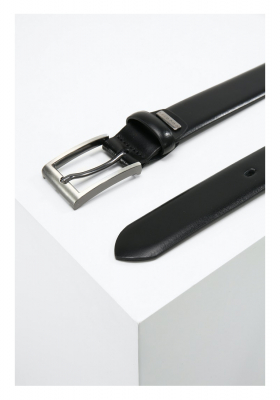 BUGATTI 1372, Fekete Bőr Öv