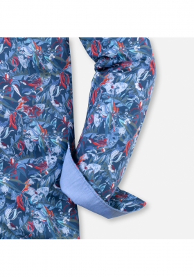 OLYMP Casual 4004, Piros Hosszú Ujjú Ing, Modern fit, Kent