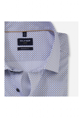 OLYMP Luxor 1320, Bézs Hosszú Ujjú Ing, Modern fit, Global Kent