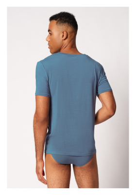 SKINY Calmodal 1428, Kék Rövid Ujjú Póló