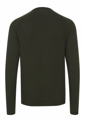 BLEND Norun 1160, Zöld Kötött Pulóver