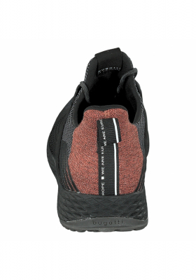 BUGATTI 62362, Fekete Sneaker