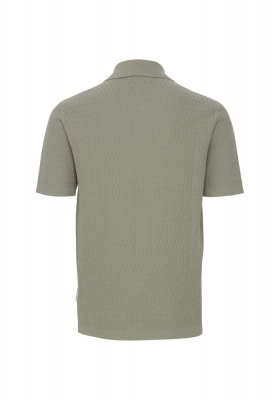 CASUAL FRIDAY Karl 4994, Zöld Rövid Ujjú Kötött Pulóver