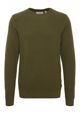 BLEND Redhill 7257, Zöld Kötött Pulóver