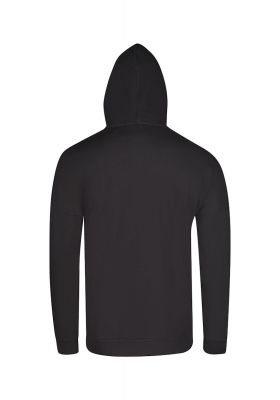 SKINY X Lounge 7042, Fekete Kapucnis Szabadidő Felső