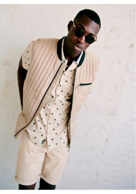 BLEND Bomber 3487, Bézs  Mellény