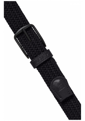 BLEND Belt 4711, Fekete Szövött Öv