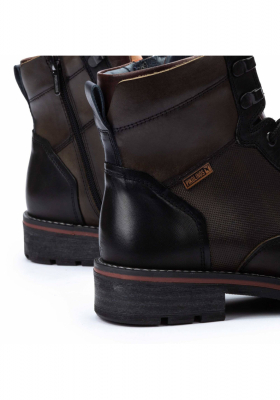 PIKOLINOS York Seamoss 8156C1, Borjúbőr Magasszárú Cipő