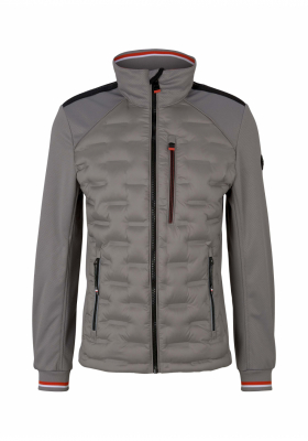 TOM TAILOR Hybrid 9164, Szürke Átmeneti Dzseki