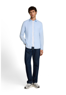 TOM TAILOR DENIM 2281, Világoskék Hosszú Ing
