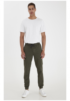 BLEND Nimbu 2044, Zöld Vászon Jogger, NOOS