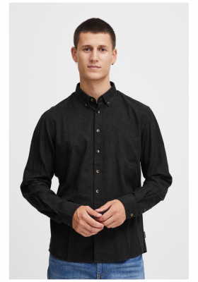 BLEND Burley 6243, Fekete Hosszú Ujjú Ing