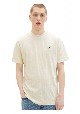 TOM TAILOR DENIM 6458, Fehér Rövid Ujjú Póló