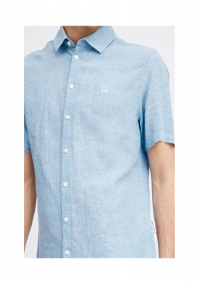 CASUAL FRIDAY Aksel 3886 Világoskék Rövid Ujjú Ing