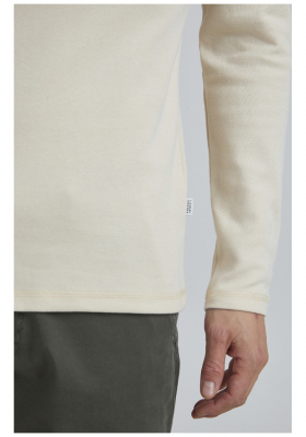 CASUAL FRIDAY 4326, Zippes Pulóver, Bézs