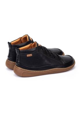 PIKOLINOS Aranjuez U9F-8055C1, Fekete Barefoot Borjúbőr Cipő