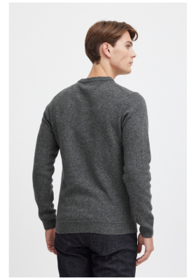 CASUAL FRIDAY Karl 3970, Szürke Kötött Gyapjú Pulóver, NOOS