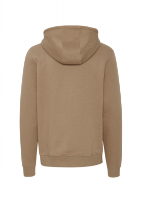 BLEND 6569, Homokszínű Kapucnis Pulóver Bicajos Medve