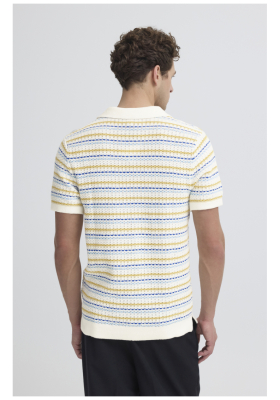CASUAL FRIDAY Midskov 6263, Csikos Kötött Rövid Ujjú