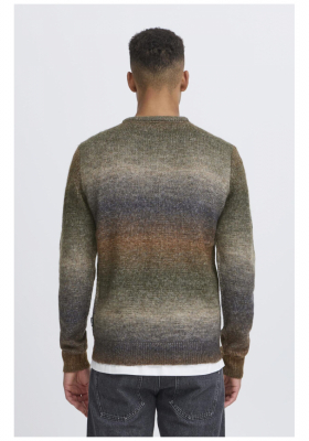 BLEND Dannie 8569, Barna Kötött Pulóver