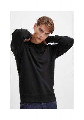 CASUAL FRIDAY Sebastian 4731,Fekete Környakú Pulóver, NOOS