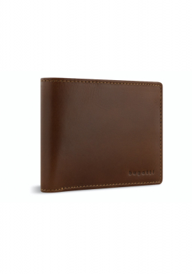 BUGATTI Remo 9707, Barna Bőr Pénztárca