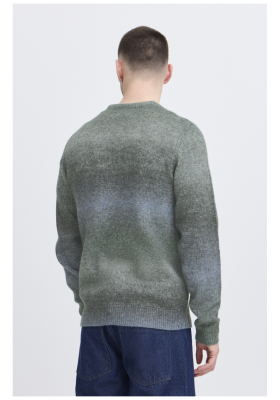 BLEND Dannie 8569, Kék Kötött Pulóver