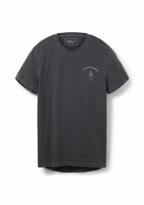 TOM TAILOR DENIM Cross 1148, Szürke Rövid Ujjú Póló