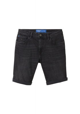 TOM TAILOR 0174, Fekete Farmer Rövidnadrág