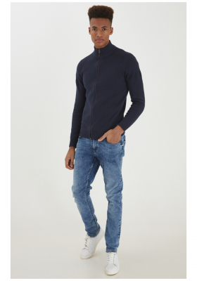 BLEND Novi 1646, Kék Kötött Kardigán