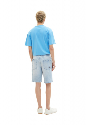 TOM TAILOR DENIM 5516, Világoskékék Farmer Rövidnadrág