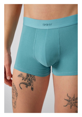 SKINY Cotton Multipack 5132 , Kék Boxer Dupla Csomag