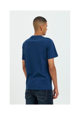 BLEND 7754, Kék Rövid Ujjú Póló