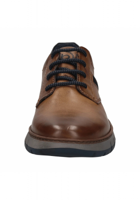 BUGATTI AOP01, Barna Bőr Sneaker