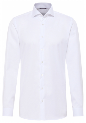 ETERNA Slim Fit 8817, Fehér Hosszú Ujjú Ing, Shark