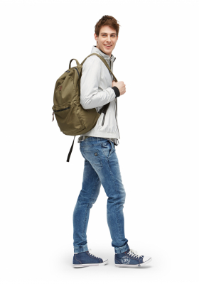 TOM TAILOR DENIM Stand-up Collar 3035, Szürke Átmeneti Dzseki