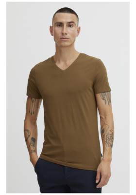 CASUAL FRIDAY Lincoln 3062, Barna Rövid Ujjú Póló, NOOS