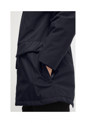 CASUAL FRIDAY Oconell 3946, Fekete Bélelt Dzseki