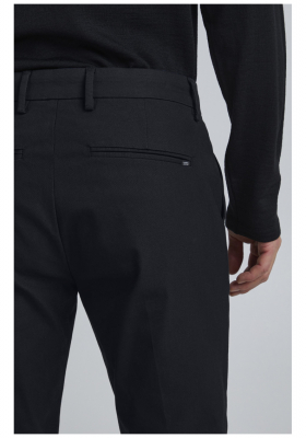 CASUAL FRIDAY Philip 4207, Fekete, Elegáns Nadrág, NOOS