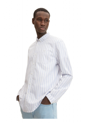 TOM TAILOR DENIM 2371, Fehér Hosszú Ujjú Ing