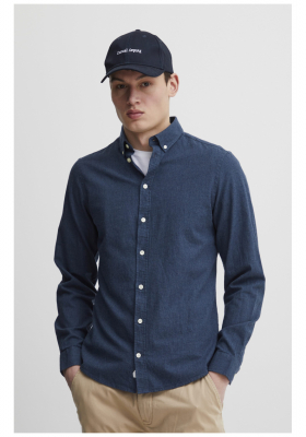 CASUAL FRIDAY Anton 4573, Sötétkék Hosszú Ujjú Ing