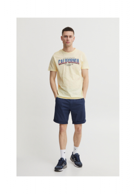 BLEND 5311, Krémszínű Rövid Ujjú Póló