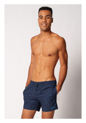 SKINY Swimen 6255, Kék Cápa Szörfnadrág