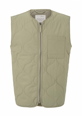 TOM TAILOR DENIM Lightweight 7667, Zöld Mellény