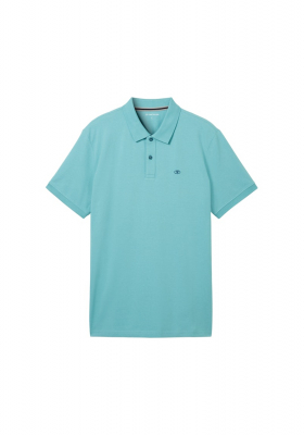 TOM TAILOR 1006, Vizkék Rövid Ujjú Ingpóló