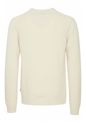 CASUAL FRIDAY Karl 3970, Világos Bézs Kötött Gyapjú Pulóver, NOOS