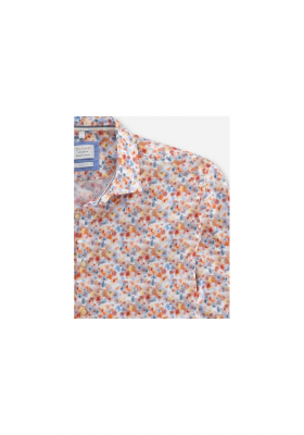OLYMP Level Five Smart Casual 3204, Piros Hosszú Ujjú Ing, Body fit, Kent